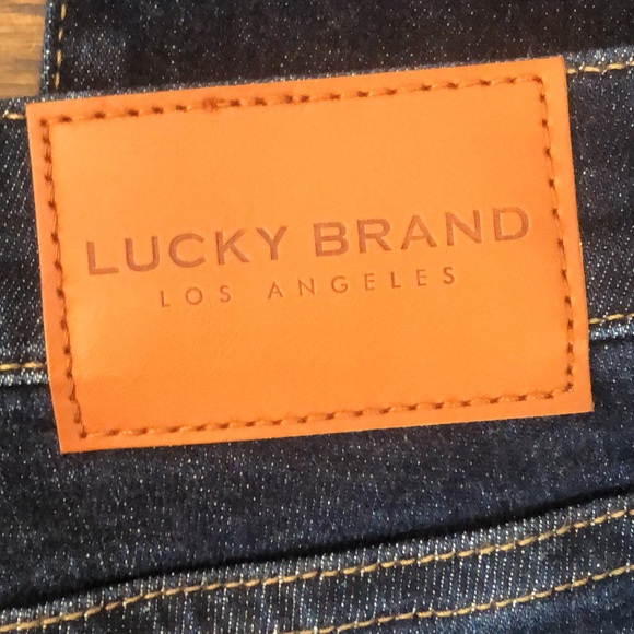 LUCKY BRAND Women’s SWEET Mid-Rise Straight 20x35 Dark Wash Jeans NWT - Picture 8 of 13